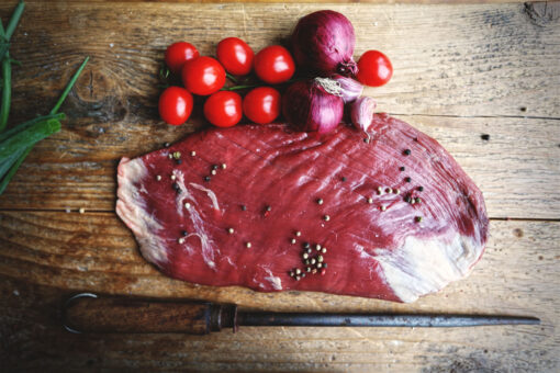 Flanksteak vom Rind in Bio-Qualität