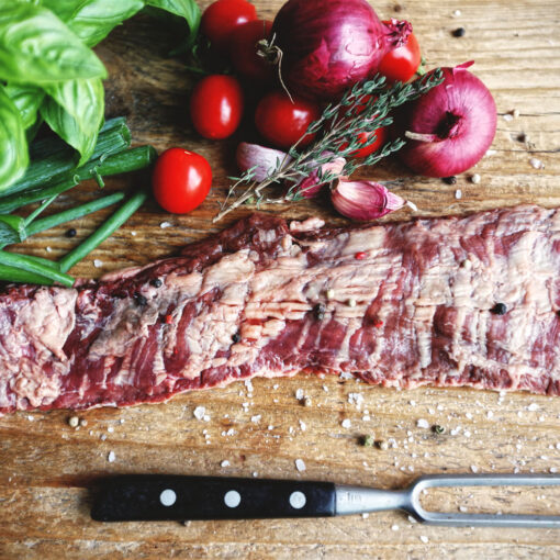 Skirt Steak vom Rind in Bio-Qualität